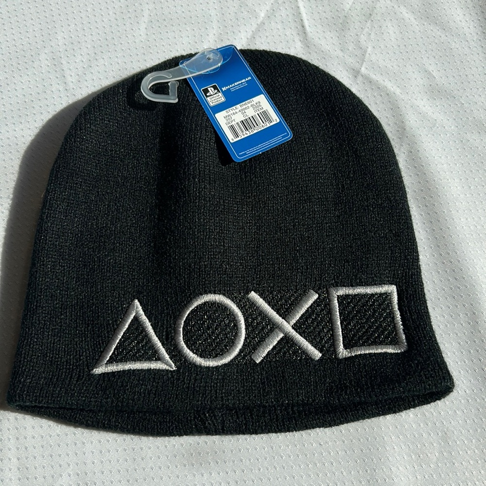 New Sony PlayStation Beanie Hat Toque PS4 Ps5 Video Game